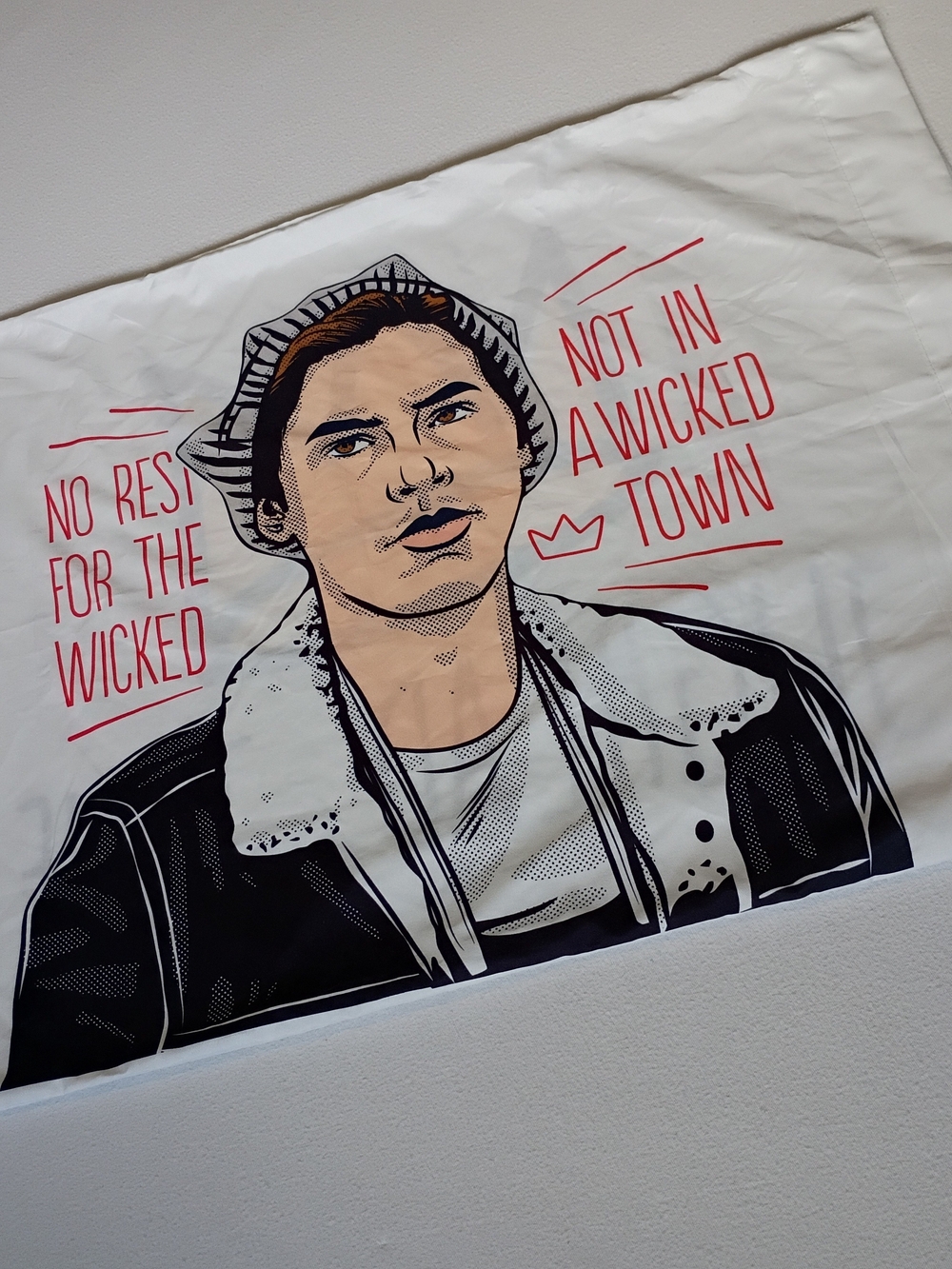 Riverdale Jughead Jones Reverse Pillowcase With Saying No Rest For The Wicked
